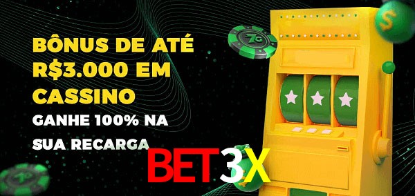 BET3X melhor bônus de depósito